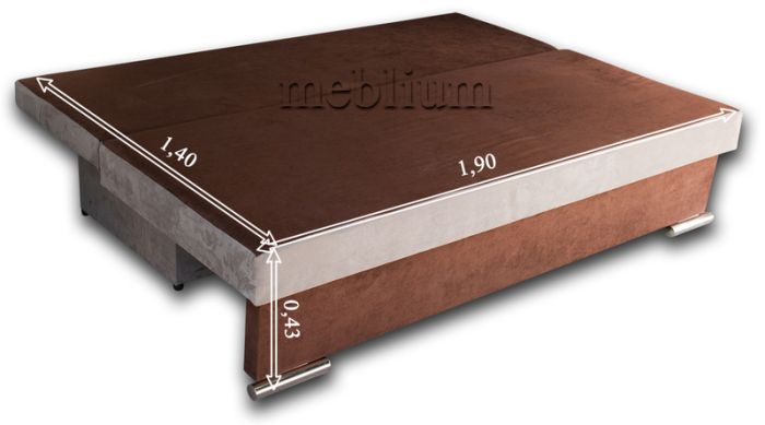 Софа Meblium 5-42 Бруно 072/623+Букле 008