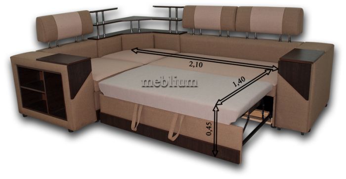 Диван угловой Мария 2б Монреаль-89 (СНЯТО С ПРОИЗВОДСТВА)(ТОВАР БОЛЬШЕ НЕДОСТУПЕН К ЗАКАЗУ)