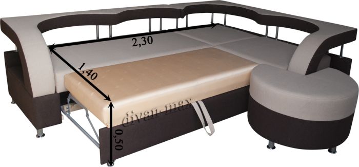 Угловой диван Миллениум -41