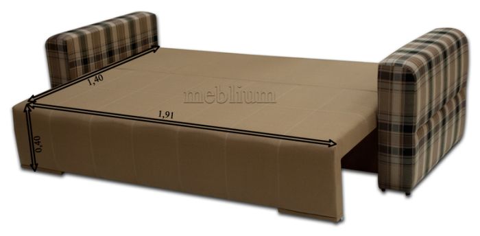 Софа Meblium 20-42 Лючия 624+Бруно 090/624