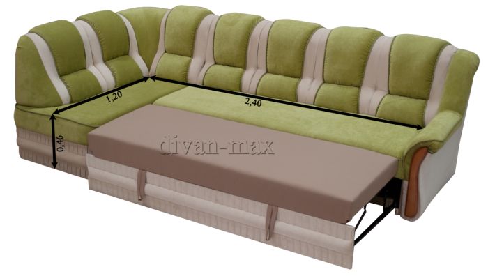 Угловой диван Барон 1В вариант Е -6