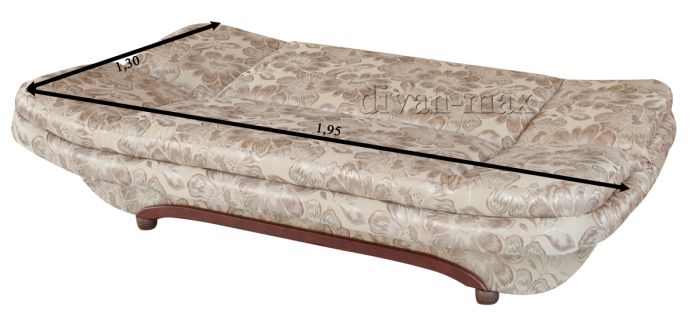 (СНЯТО С ПРОИЗВОДСТВА) Диван Элит-28 бланка беж (EximTextill)