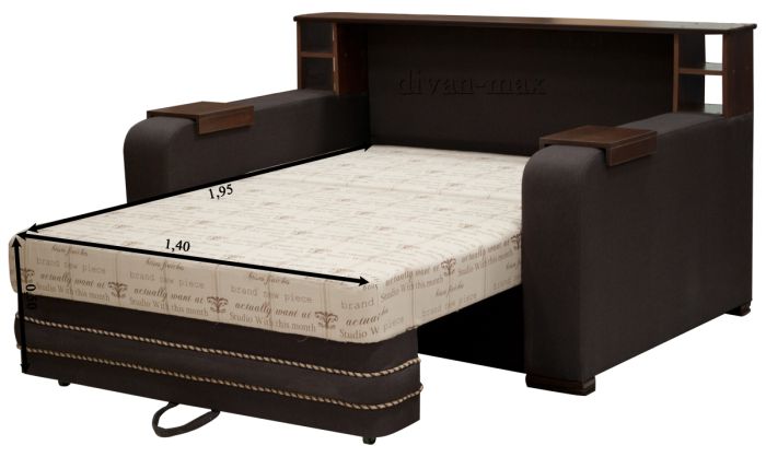 Диван-кровать Цезарь 140-19 Амазон 33В + Амазон 33А