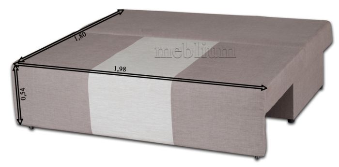 Софа Meblium 22-42 Лугано Браун