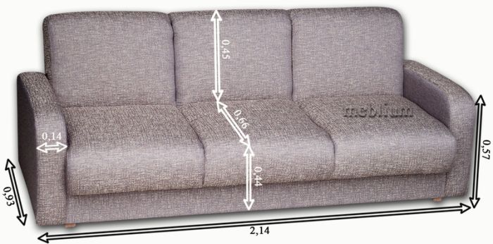 Софа Карина с быльцами-7 Лючия 072/624+072