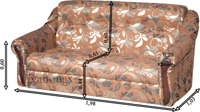 Диван Стела 160-16