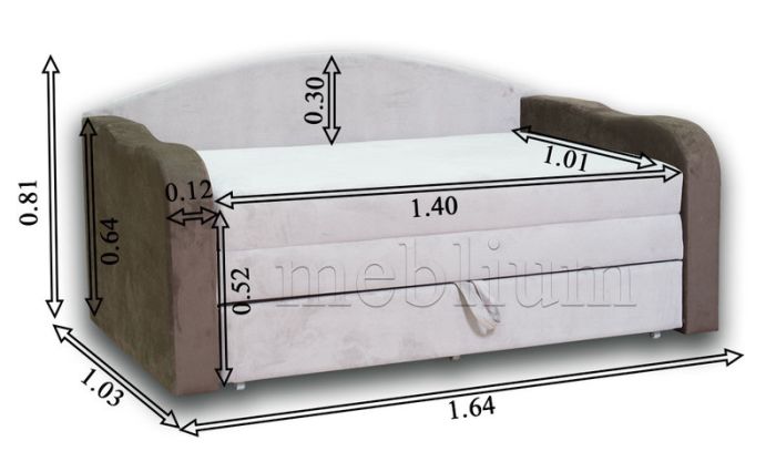 Кресло Ассоль 140 -47