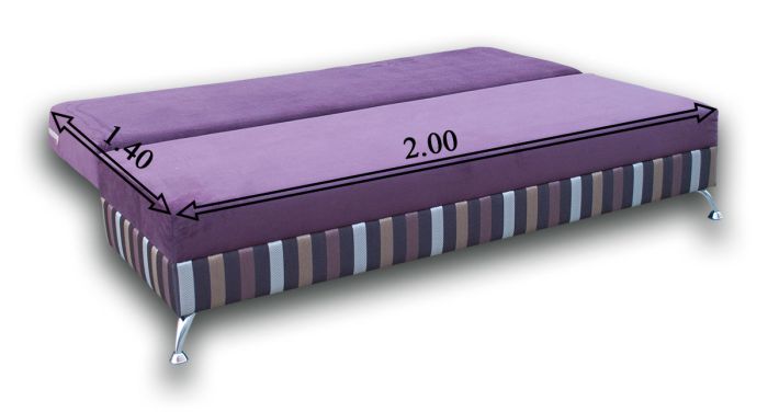 Диван Татьяна-89 Фиолетовый