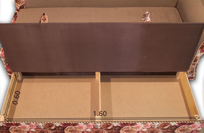 (ПРОДАНО, МОЖНО ПОД ЗАКАЗ) Тахта глория-14 Амстердам сепия + Саванна браун, угол 7-ка