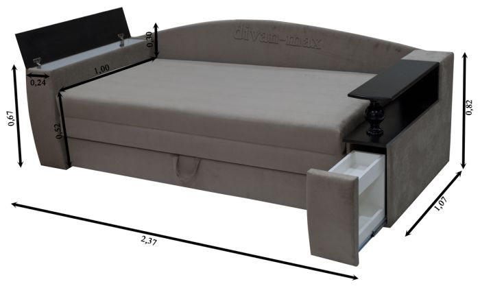 Тахта Рио 190 -47 (СНЯТО С ПРОИЗВОДСТВА)