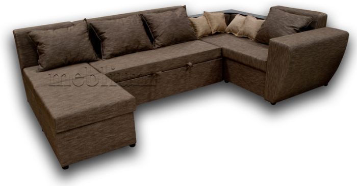 Угловой диван П-образный Цезарь -42