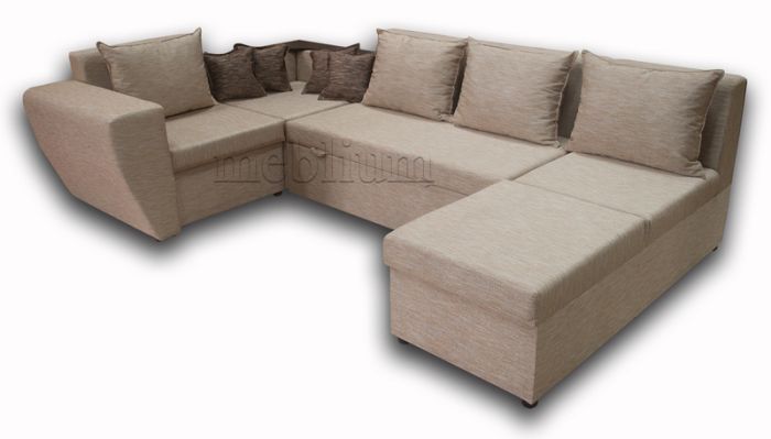 Угловой диван П-образный Цезарь -42