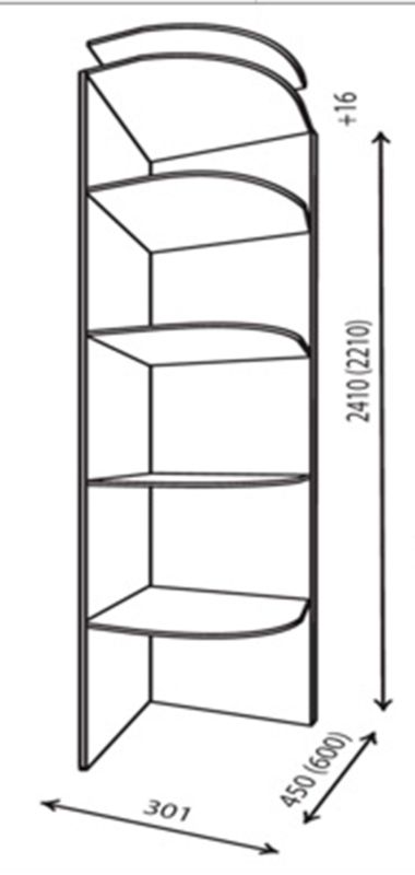 Шкаф купе 1774-92