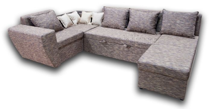 Угловой диван П-образный Цезарь -42