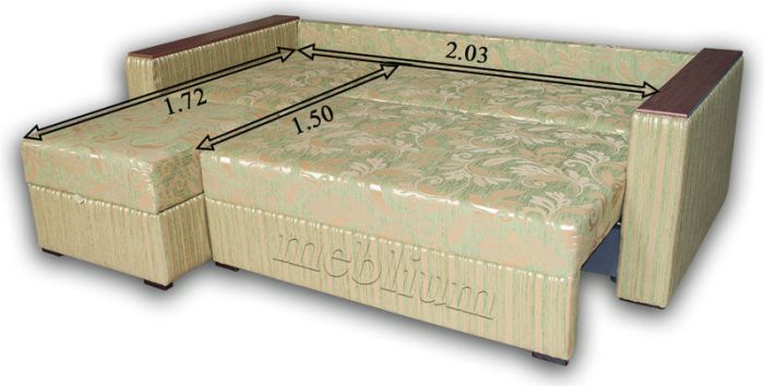 Диван угловой Оскар-14 Нео браун + Нео шоколад