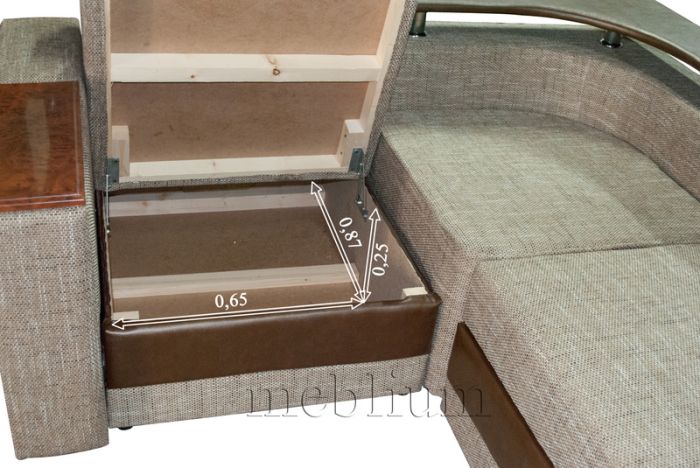 Meblium 64-3 фигаро корич+монако корич