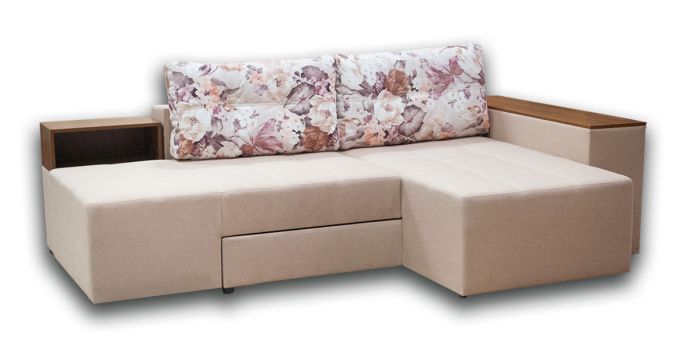 Угловой Диван Домино Ля 2-12 Саванна кэмэл