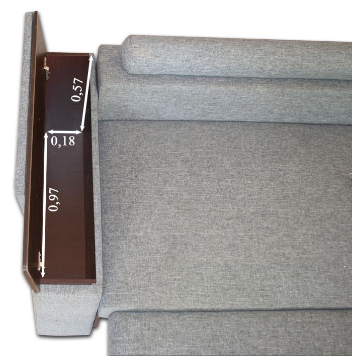 Уголовой диван Лирик НЬЮ-38 Папермон 85