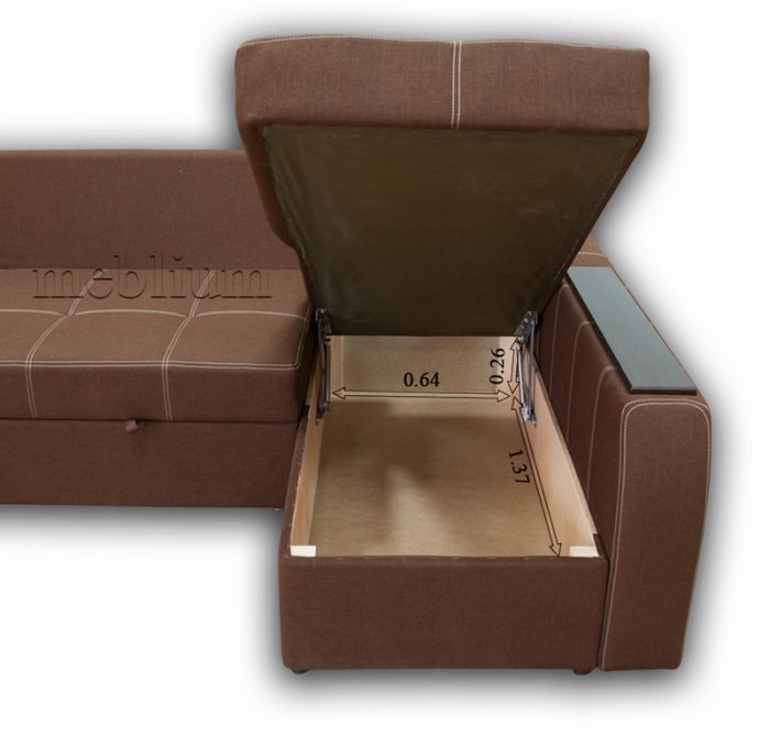 Диван Meblium 113-3 Энерджи графите