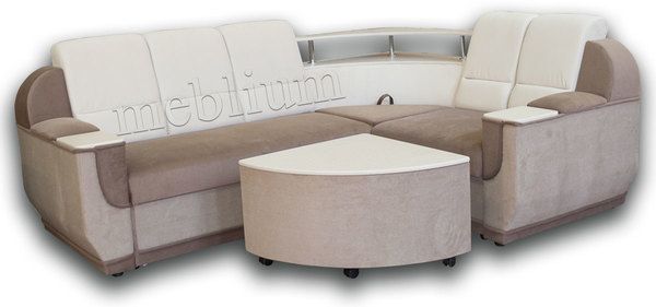 Угловой диван Маэстро со столиком -12 (ЭТА МОДЕЛЬ СНЯТА С ПРОИЗВОДСТВА И ПРОДАЖИ)