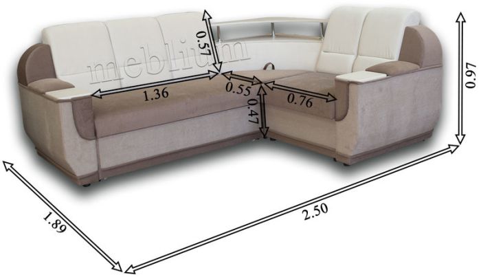 Угловой диван Маэстро-12 (ЭТА МОДЕЛЬ СНЯТА С ПРОИЗВОДСТВА И ПРОДАЖИ)