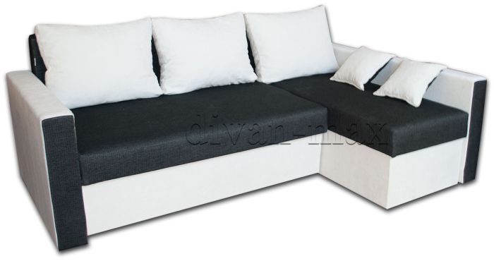 угол Марта 160 Cortino black + Sofa 101