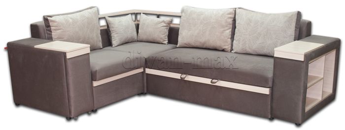 Угловой диван Монреаль с баром-89 Нитекс Шаги Ява