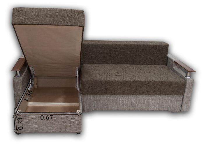 Диван Meblium 121-3 Берлин 03+Берлин 04