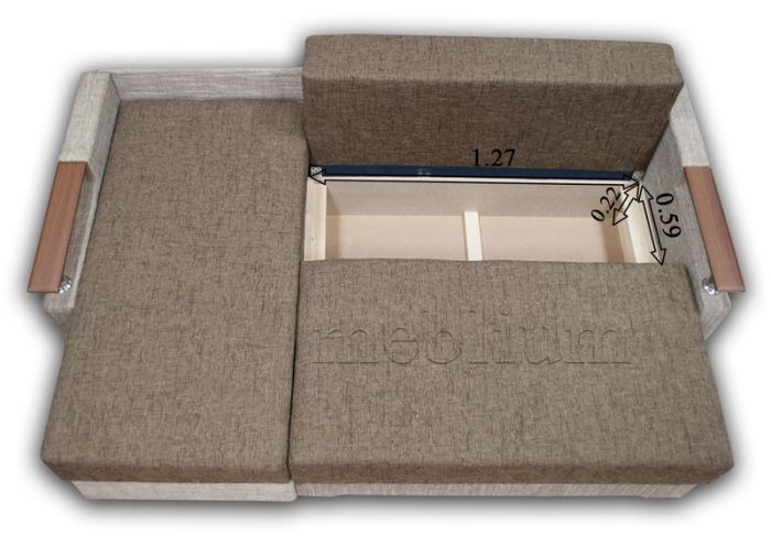 Диван Meblium 121-3 Берлин 03+Берлин 04