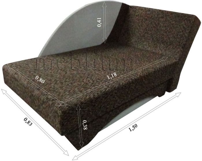 Детский диван Meblium 192-1 "7" томас 623