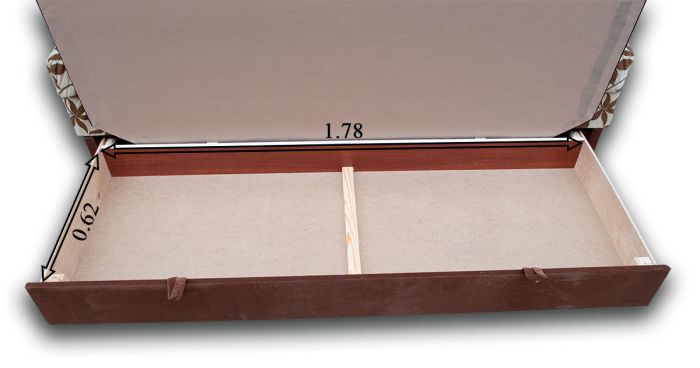 Вена Люкс-89 Коричневые цветы