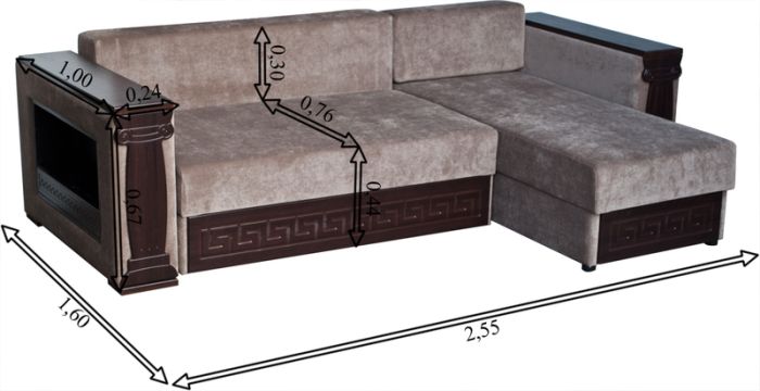 Софа Бона-7 Лючия 623 + 547