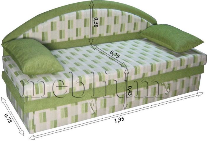 Ортопедический диван Гермес-25