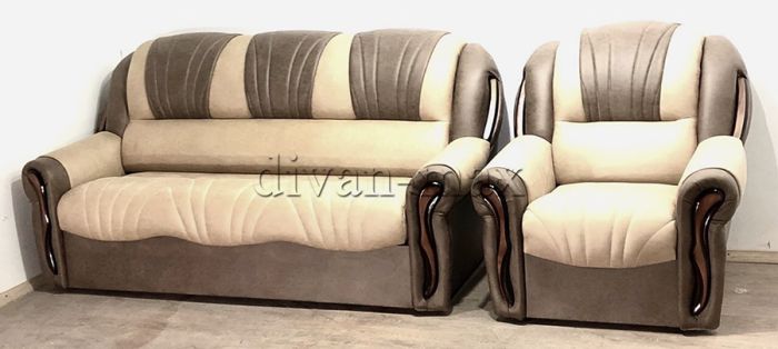 Комлект диван и кресло Лорд 190 -90