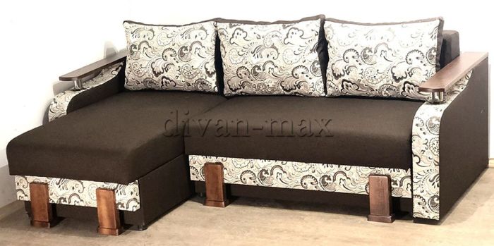 Угловой диван Барон Дерево универсал -3