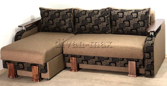 Угловой диван Барон Дерево универсал -3