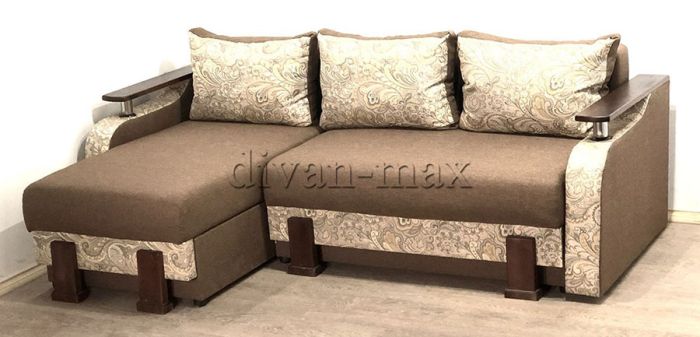 Угловой диван Барон Дерево универсал -3