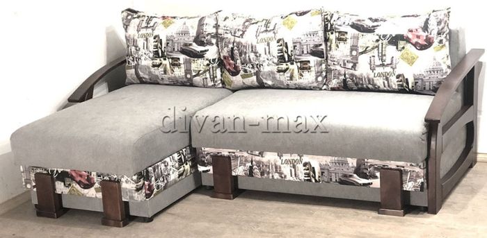 Угловой диван Классик Дерево универсал -3