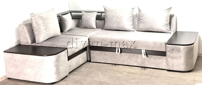 Угловой диван Монреаль + 2 тумбы -89