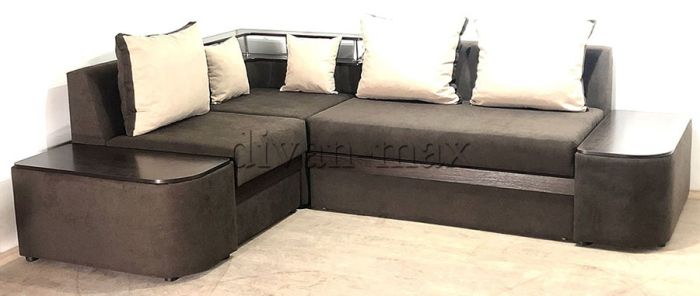 Угловой диван Монреаль + 2 тумбы -89