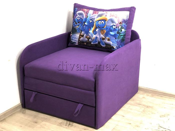 Диван детский Смурфик -3