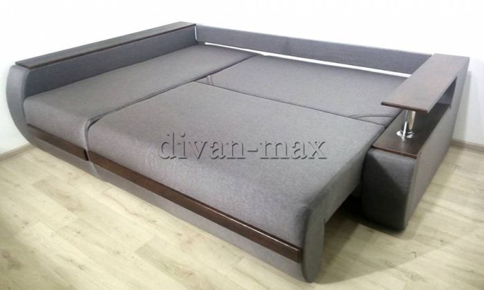 Угловой диван Токио (нишы+бар) -3