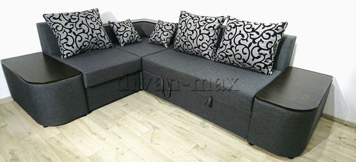 Угловой диван Монреаль + 2 тумбы -89