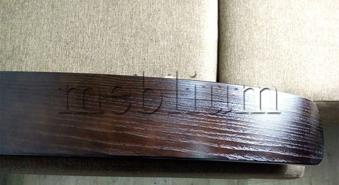 Диван Барселона (оббивка мебельная ткань рогожка) - 101