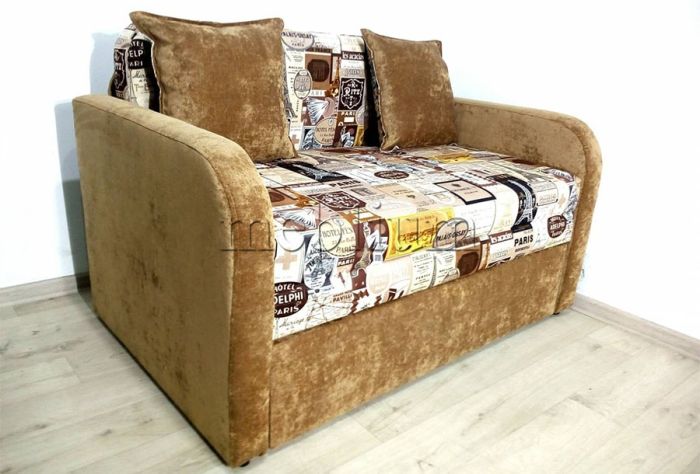 Диван Гном-М 110 -12 Rio_lait_grey_Rio_dark_grey