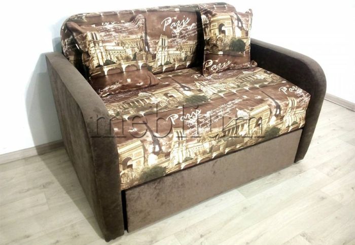 Диван Гном-М 110 -12 Rio_lait_grey_Rio_dark_grey