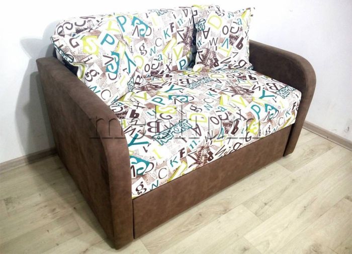 Диван Гном-М 110 -12 Rio_lait_grey_Rio_dark_grey