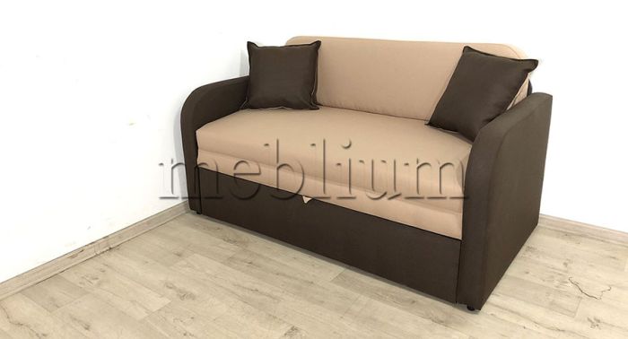 Диван Гном-М 130 -12 Rio_lait_grey_Rio_dark_grey