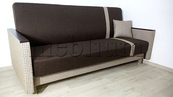 Диван Бук 2 -3 Braun_Baige_odna_podushka