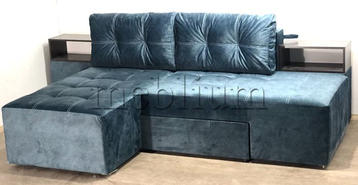 Диван Компакт 3 универсал Marsel_33_Blue -89